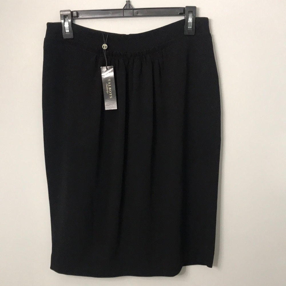 Talbots Black Skirt Size 6